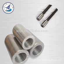 Carbon steel straight screw sleeve rebar connection Splicing coupler